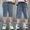 Pantaloncini di jeans estivi a lunghezza media per ragazzi 2026 - Alla moda, Leggeri per bambini più grandi