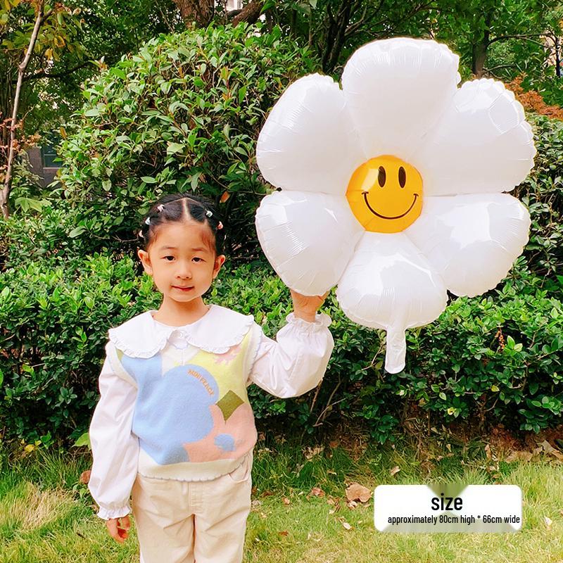 White Number Balloons for Kids' First Birthday Party Decorations