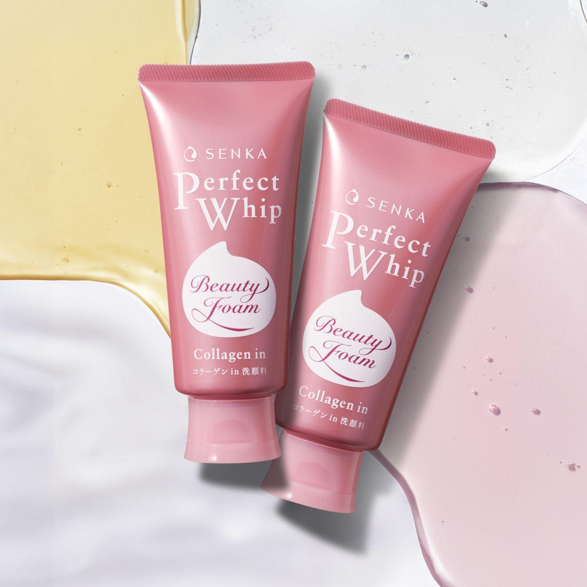 Perfect Whip Collagen Wash Cleansing Foam 120g x 2