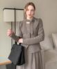 Baseukala [Set] Aden Wool Blouse+Long Skirt Set-Up (4Colors)