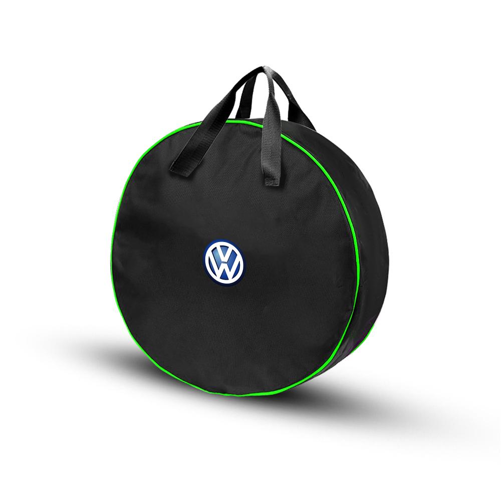 Car Charge Cable Storage Box Charging Gun Organiser Bag for Volkswagen VW Rline Golf 6 7 GTD Touareg 4 Motion Passat Polo Jetta Zk6