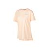 Dopamine Style Comfortable Quick-Dry Round Neck Sports T-Shirt Women Tops Soft-Pink P224W011-02YQ