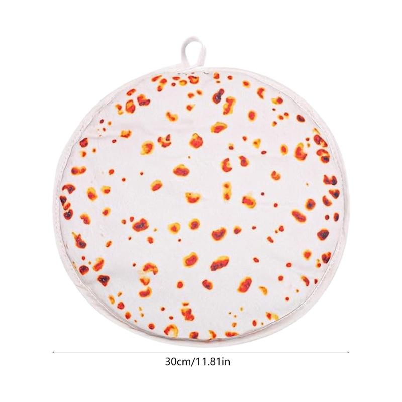 Insulated Tortillas Pouch Microwave Safe Bag For Heating Corn Shells Flatbreads Portable For Mexicans Meals Gatherings