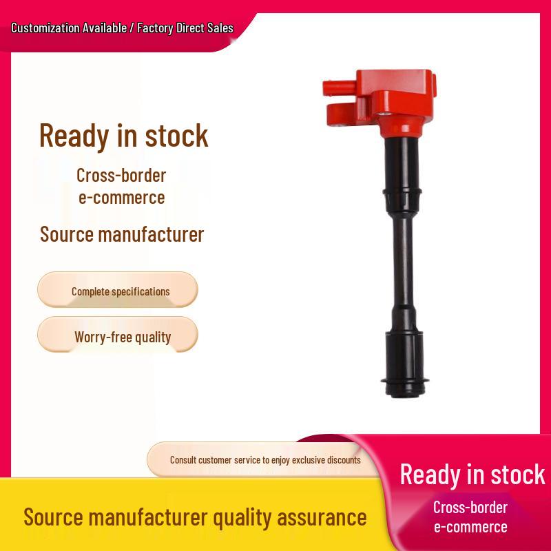 Ford Compatible Red Ignition Coil BM5G-12A366-DA/DB, UF674 6 cylinders