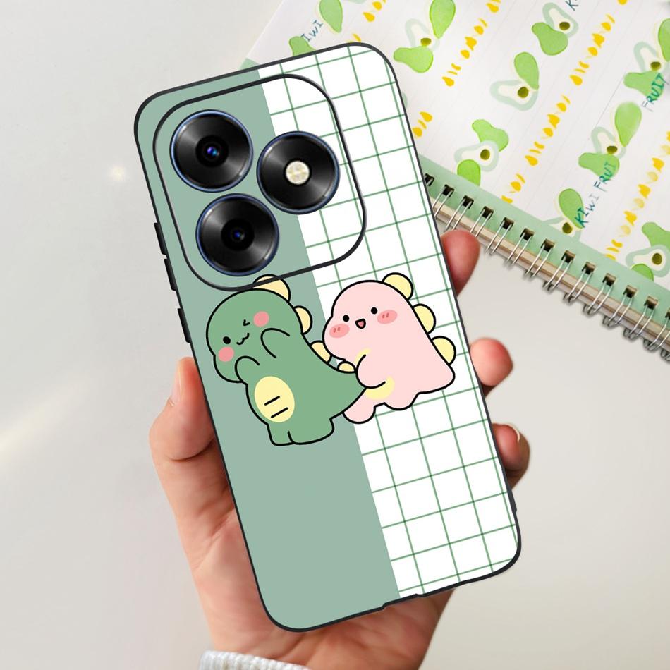 For Itel S23 Plus S681LN case itel S23 S665L Fashion Elegant Painted Soft Silicone TPU Phone Back Cover For Itel S23+ S23Plus