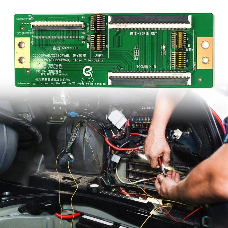 Precise CC500PV6D CC580PV6D Bridging Circuit Board For Automotive Electronics And Industrial Control System 60P 96P