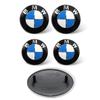 BMW M Car Logo Emblem 1/2pcs 82mm 74mm Compatible with E46 E36 E34 F10 E90 F30 E60 F30 E53 E30 E92 for Front Hood And Rear Trunk fsdf08