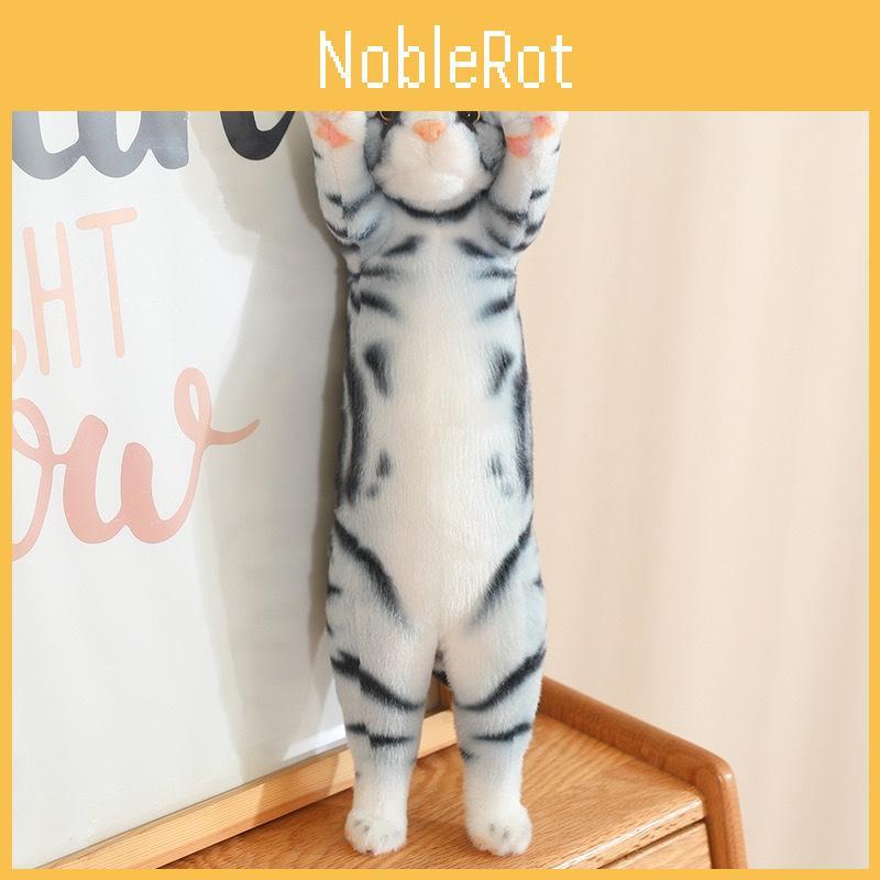 Posture Cute Standing Cat Plush Toy Pp Cotton Girls Gift Kids Decor Room