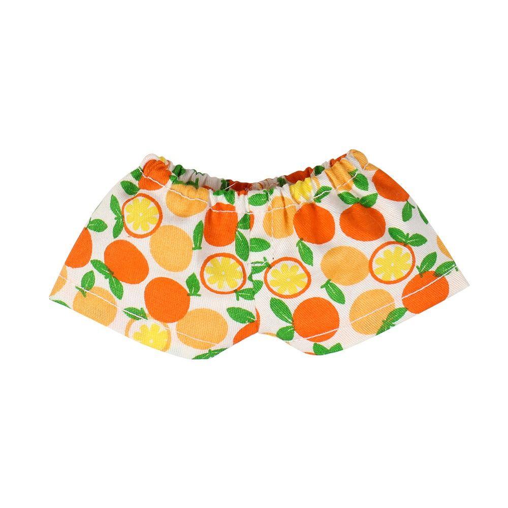 20cm Doll Fruit Beach Pajamas Fashion Doll Mini Sleep Wear Overall Clothes For Stuffed Cotton Dolls Toys Accessories Idol Doll
