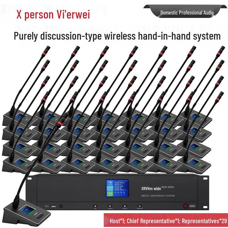 XunErWei XEW-8000 Series Digital Wireless Conference Microphone System (CN version)