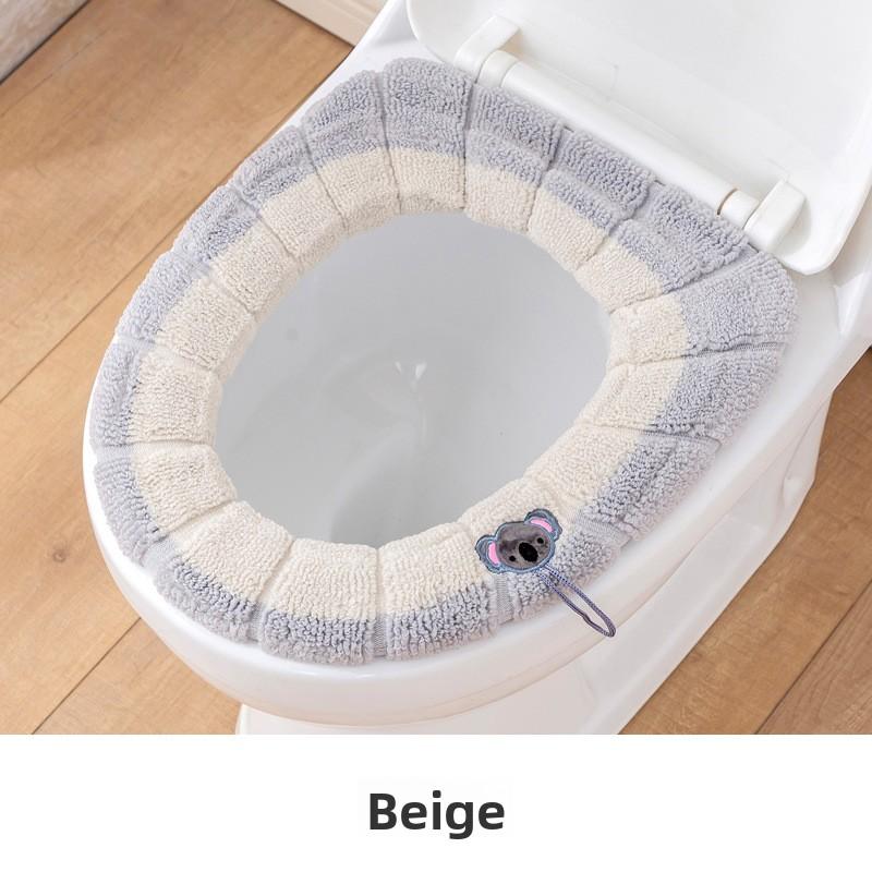 Autumn&Winter Washable Thickened Toilet Seat Cover