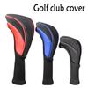 3Pcs/Set of Long-necked Golf Club Head Covers Numbered Wooden Club Head Covers Durable Golf Club Protectors and Golf Accessories