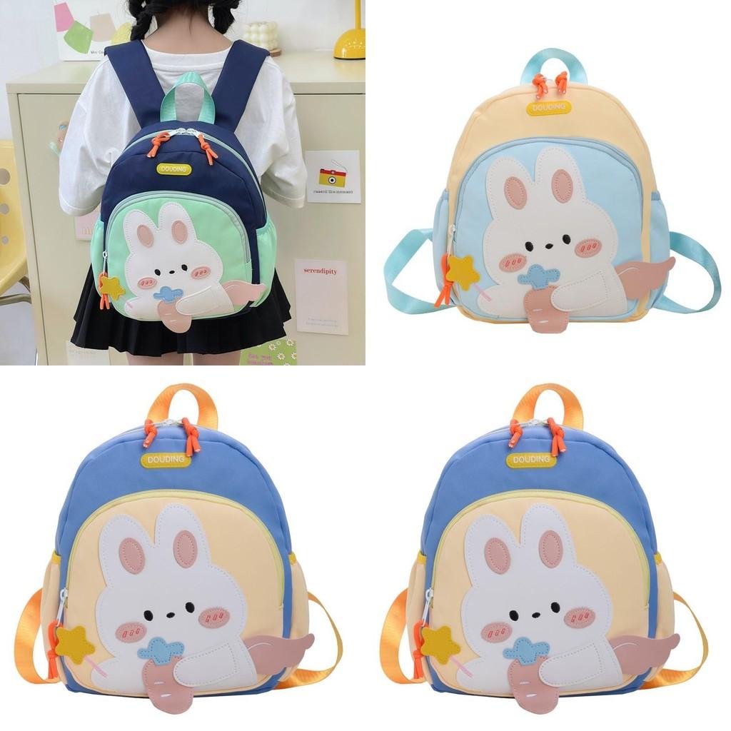 Kids Bunny Backpack For Girls And Boys With Breathable Nylon Kids School Bag