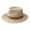 Designer New Natural Panama Strohhut in weicher Form Sommer Damen/Herren breite Krempe Strand Sonnenkappe UV-Schutz Fedora Geburtstagsgeschenk