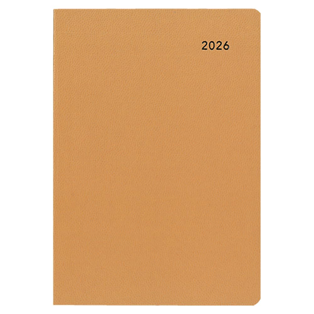 

Daigo 2026 Mill Weekly Starts March 2026 Planner, Left, B6, Yellow, E9630,