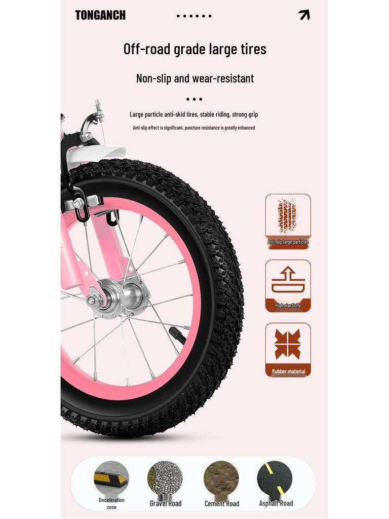 Princess Multi-Spec Children's Bicycles: 12-18 Inch Bikes for Ages 3-6