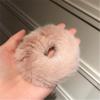 Women Hair Accessories Fluffy Scrunchie Elastic Ponytail Colorful Pom Pom Hair Ties Faux Fur Hair Scrunchies