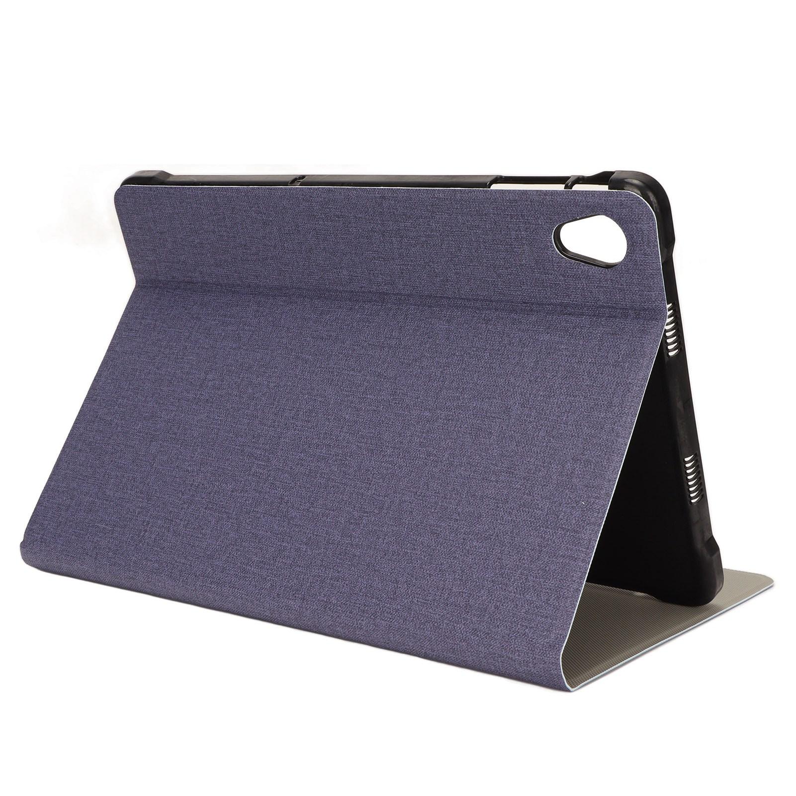 

Tablet Case High Protection Multifunctional Accurate Hole Position Faux Leather Tablet Stand Cover for M40 Air for P30HD синий