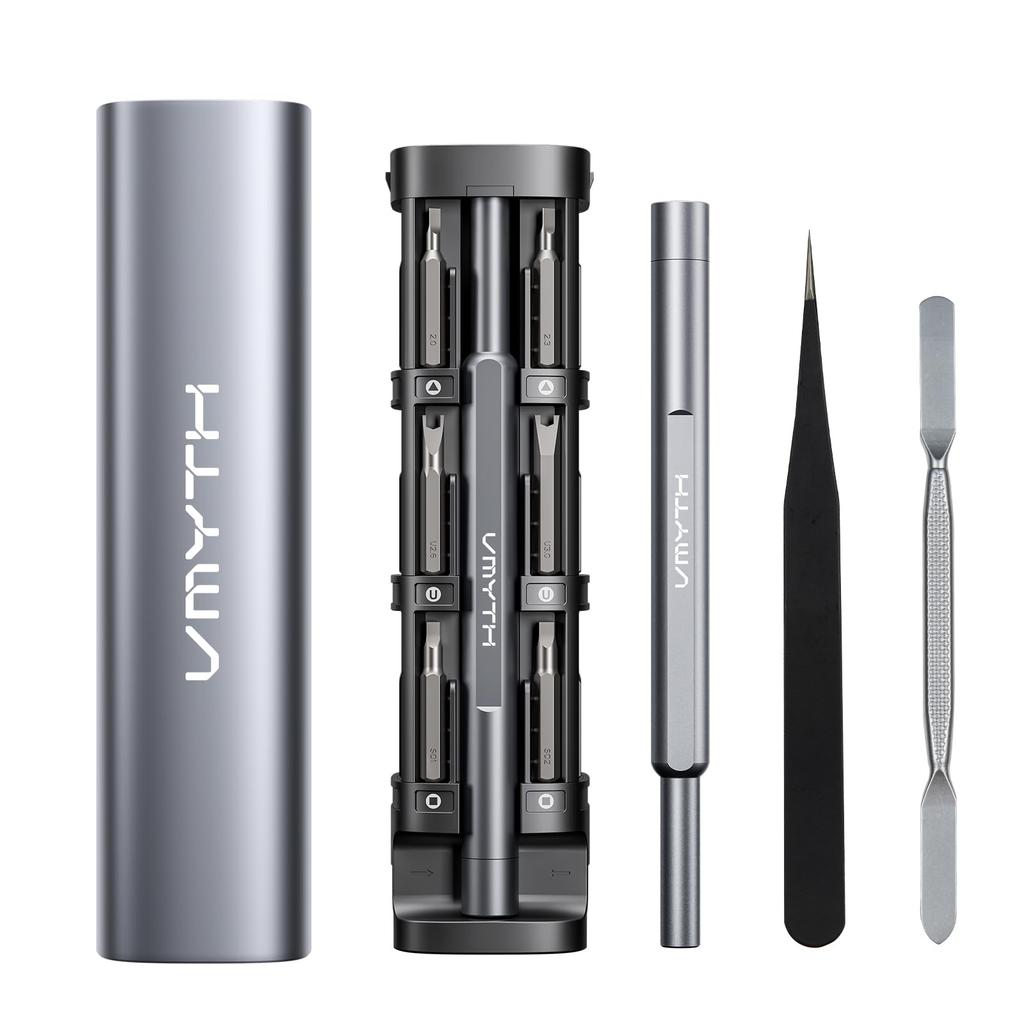 VMYTH iDriver MS1 Precision Screwdriver Set with 46 Magnetic Compact Includes 46 bits and This mini precision screwdriver set is and can be used for