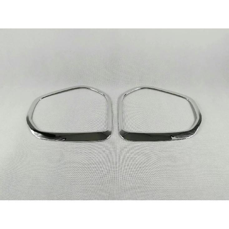 For Kia Sportage 4 QL 2016 2017 2018 ABS Front Foglight Cover Trims Rear Fog Light Lamp Frame Sticker Car Styling Accessories