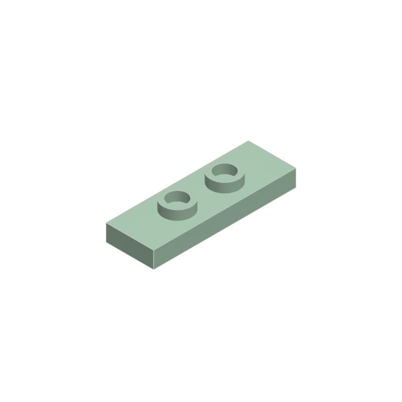 100g/222 Stück 34103 1x3 mit 2 Noppen Doppelblock Moc Kompatibel mit Brick DIY Kinderspielzeug Montage Teile