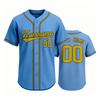 Customizable Baseball Jersey for Men and Women Button Down Front Short Sleeve Sports Shirt Team Name and Number Print Available
