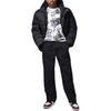 Jordan MJ Essentials Statement Comfortable Versatile Solid Color Casual Pants Kids Bottoms Black HQ7193-010