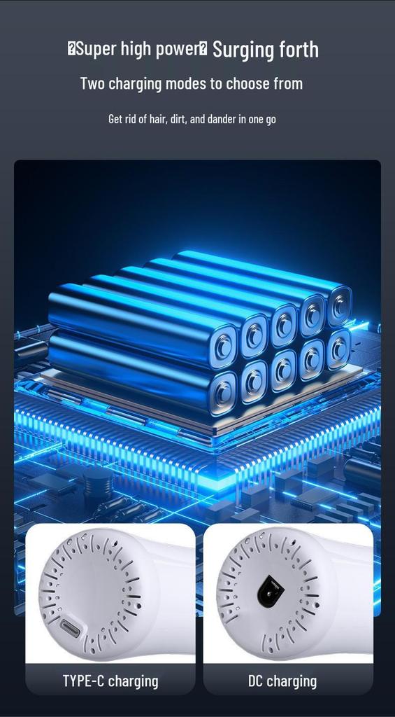 Portable Handheld Wireless Vacuum Cleaner for Home and Car Use