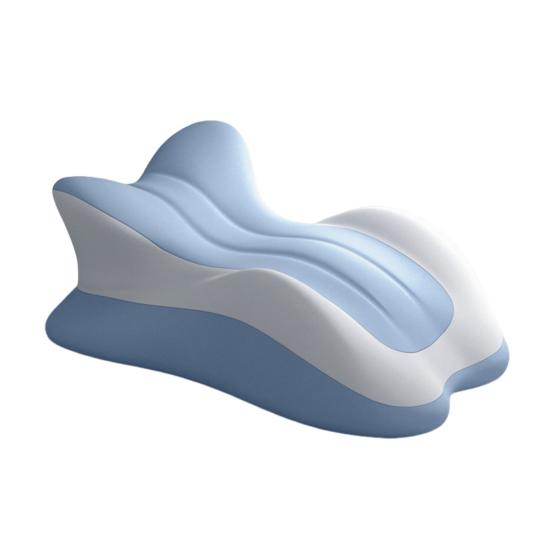 Couples Intimacy Pillow Memory Foam Chest And Back Relief Pillow Ergonomic Wavy Wedge Cushion for Multiple Posture Support Bed Sitting And Lying