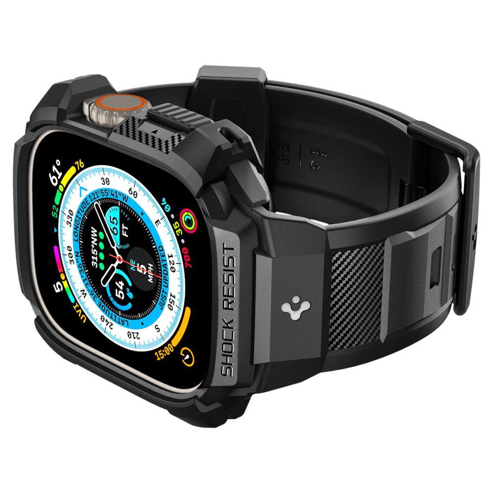 Spigen Rugged Armor Pro Apple Watch Ultra 1 / 2 (49mm) Black