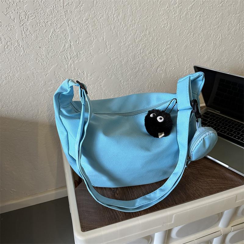 Trendy Casual Canvas Crossbody Bag 2023 Fall New Vintage Tote Bag For Women