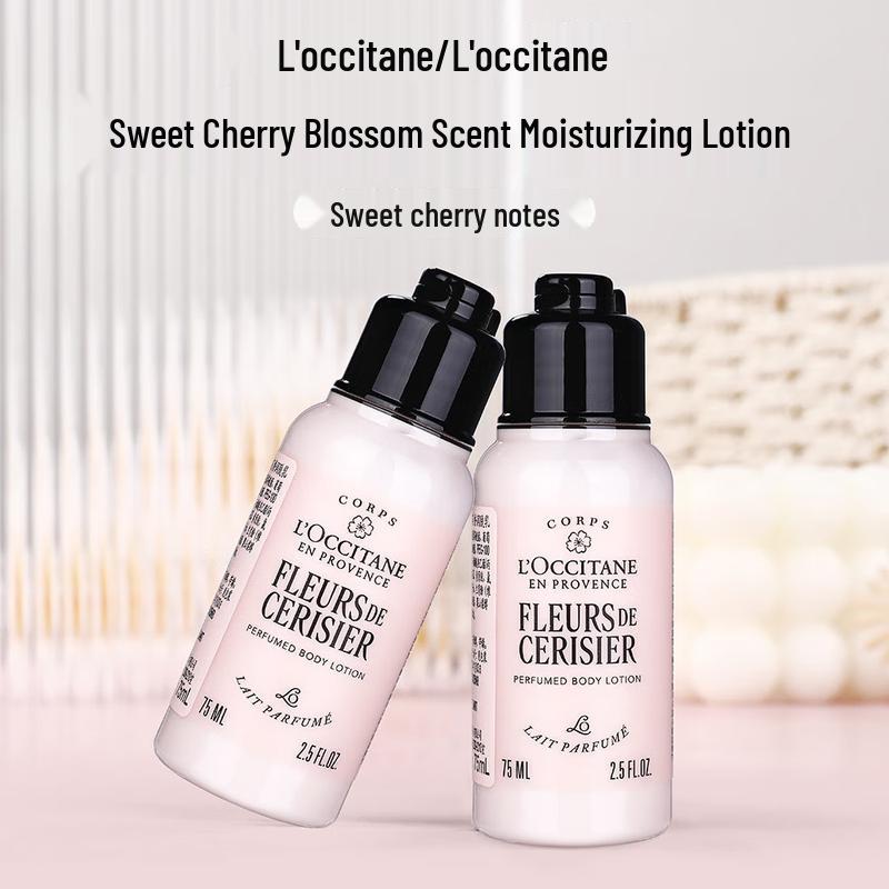 L OCCITANE Cherry Blossom Moisturizing Body Lotion Duo