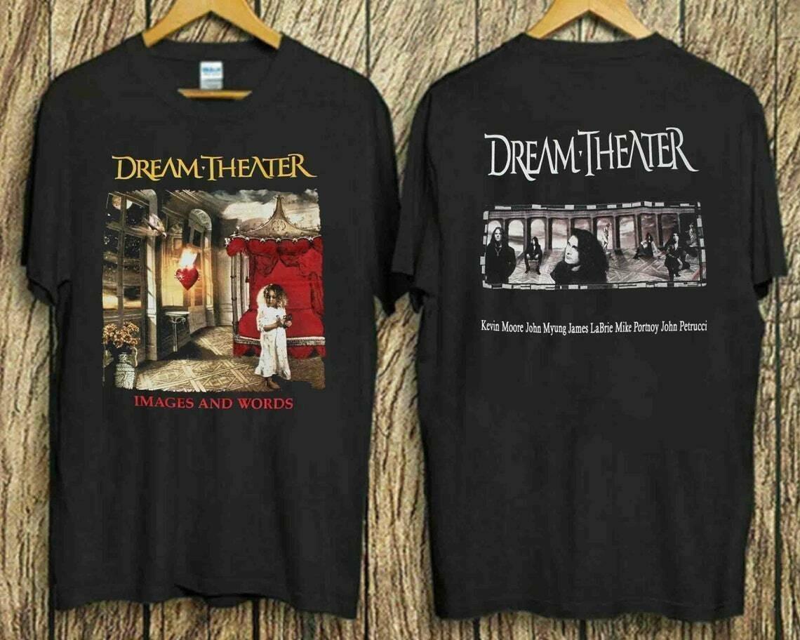 Dream Theater Images And Words T Shirt, Music t shirt, Gift For Dad, Vintage Tee XL