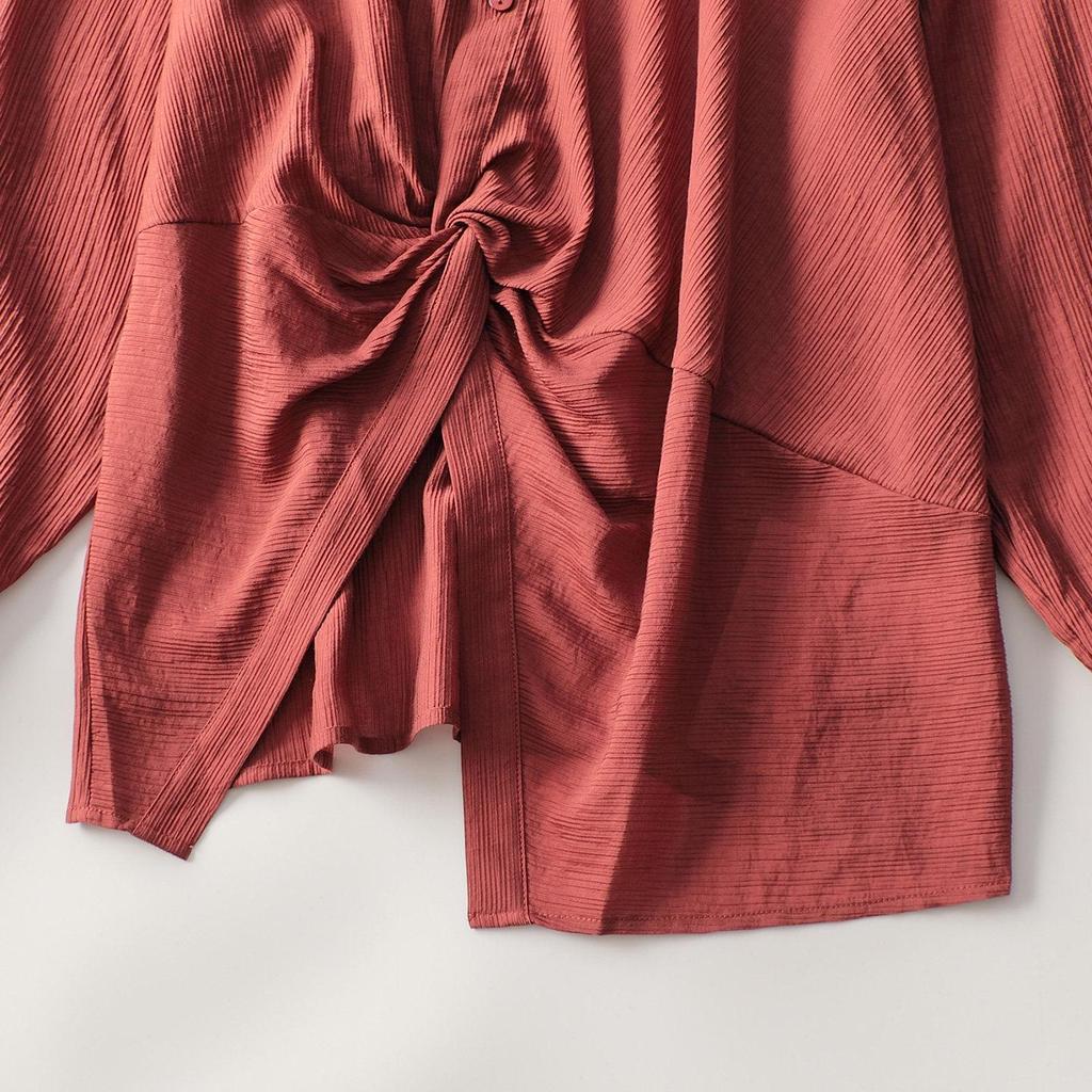 Autumn Long Sleeve Mid-Length Women's Shirt