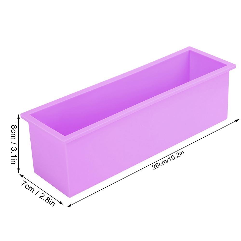 Silicone Silicone Loaf Mold Long Cavity Toast Baking Mold Rectangle Cake Mold Home Baking