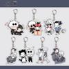 Jujutsu Kaisen Schlüsselanhänger Gojo Satoru Geto Suguru Q Version Anhänger Rucksackanhänger Modeaccessoire Geschenk Souvenir Anime
