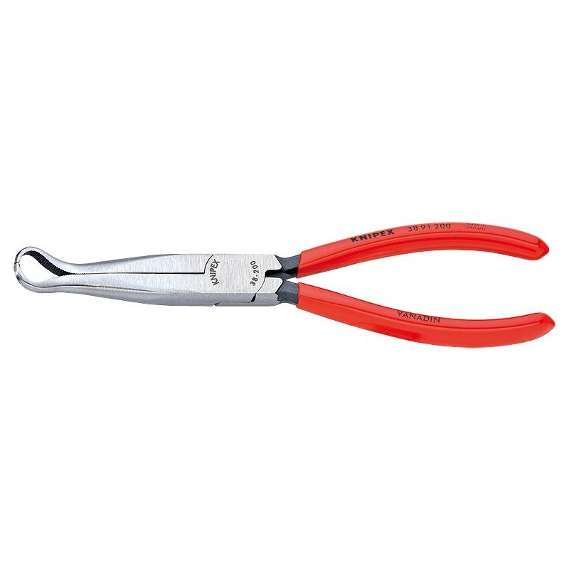 

Клещи Knipex Mechanics 45 Губки плоские круглые для свечей зажигания 200 мм Фосфатированные заливочные ручки