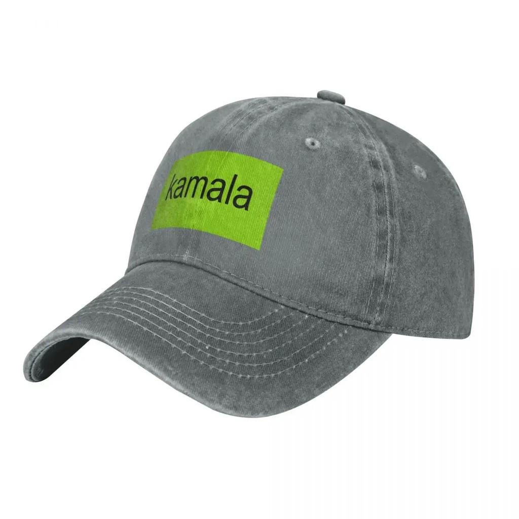 Kamala Brat Baseball Cap Streetwear Wild Ball Hat Luxury Brand Kids Hat Caps Unisex Womens