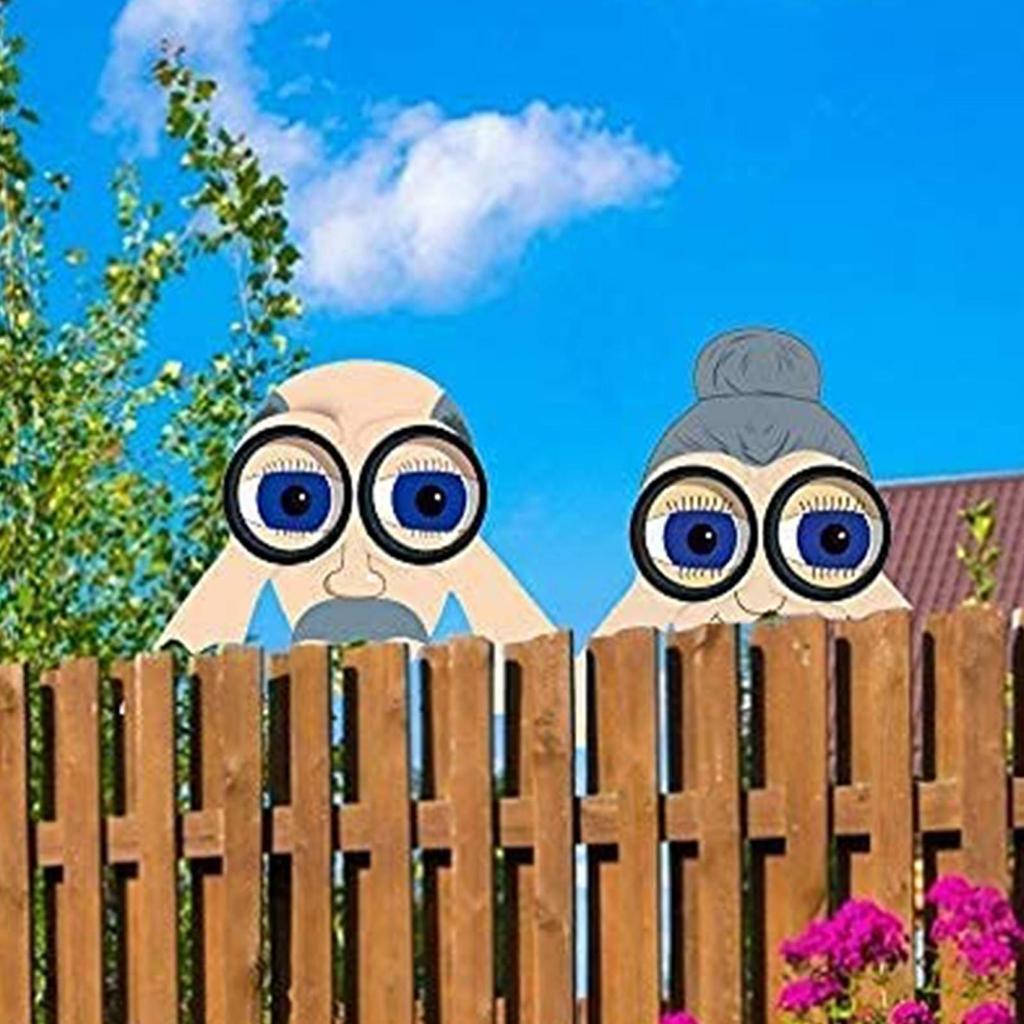 2pc Lifelike Peeking Old Man and Lady Yard Art Decor,Fence Decoration Garden Yard Art Fathers Day Gift CMrtew Nosy Old Man and Lady Yard Sign Decoration,Outdoor Cute Garden Fence Sign Ornament 2pc Lifelike Peeking Old Man and Lady Yard Art Decor,Fence Decoration Garden Yard Art Fathers Day Gift CMrtew Nosy Old Man and Lady Yard Sign Decoration,Outdoor Cute Garden Fence Sign Ornament