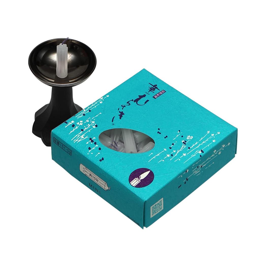 Tokai Seiro Hana Murasaki Mini Candles, 100 Candles, 151-09