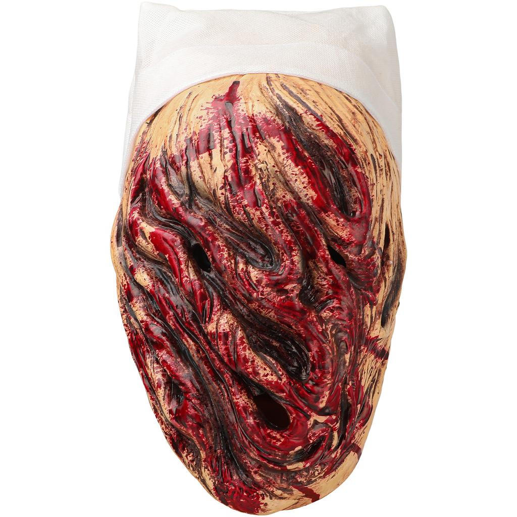 Nurse Model Halloween Cosplay Costume Mask Create a Terrifying Atmosphere Design Wonderful Gift for Role Play Fans