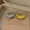 Vintage Metall Perlen Ball Offenen Ring Für Frauen Europäische Und Amerikanische Persönlichkeit Übertrieben Trend Finger Schmuck Geschenke