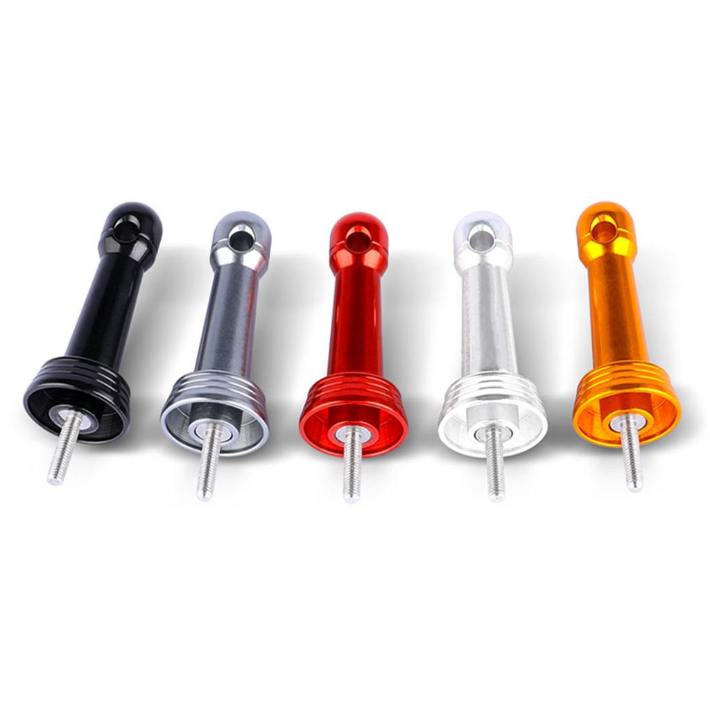Insertion in/Screw In Reel Stand Fishing Wheel Balance Rod Aluminum Fishing Reel Balancer with Waterproof Rubber Rings
