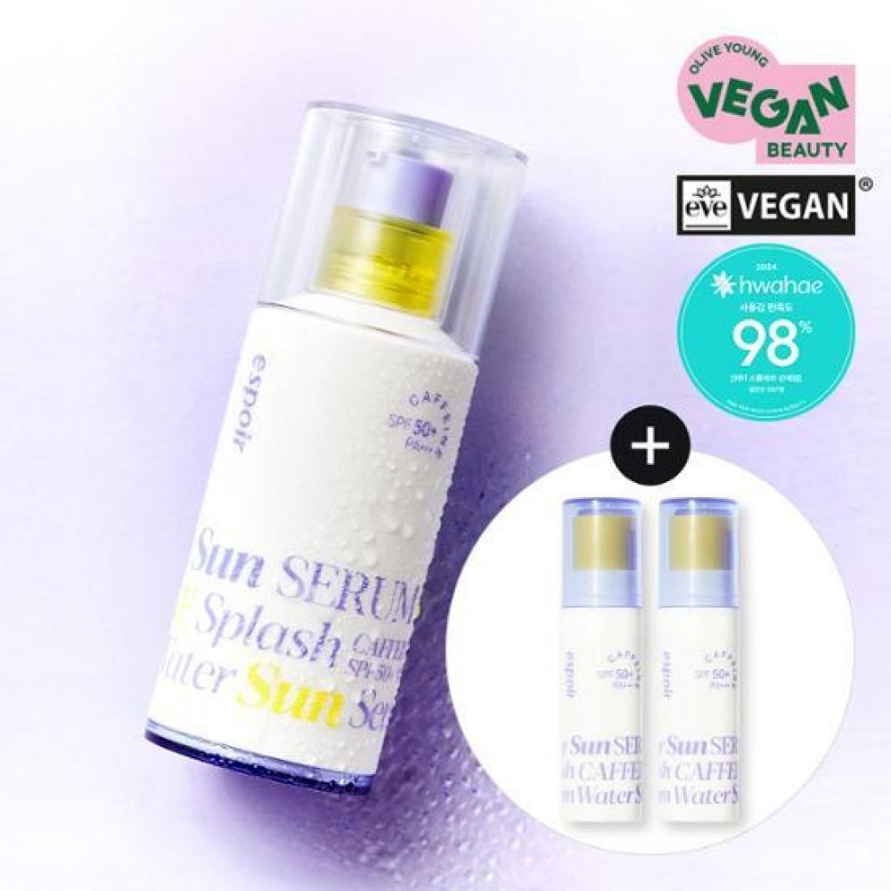 

Espoir [Эксклюзив] Espoir Water Splash Солнцезащитная сыворотка 50 мл Plan +10 мл SPF50+ PA+++