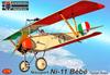 KP Model 1/72 Scale Italian Nieuport 11 Bebe Italian Ace Plastic Model Kit KPM0450