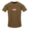 Diesel Mens Just Small New D Logo T-Shirt