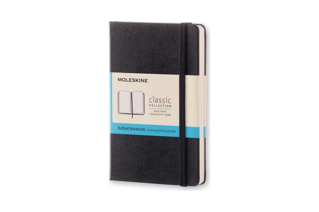 Moleskine Notebook Classic Notebook Hardcover Dot Pocket Size Black MM713
