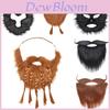Barba Falsa de Halloween com Design de Macaco Para Fantasias de Festa de Adultos