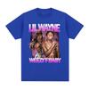 T-shirt Estiva Stampata a Maniche Corte alla Moda Semplice Comoda Traspirante Unisexs E Unisexs T-shirt