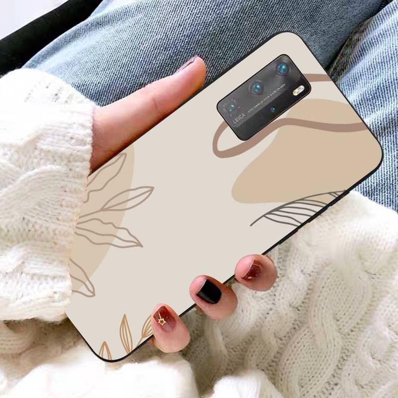 

Чехол для телефона Abstract Plants для Huawei P30 40 20 10 8 9 lite pro plus Psmart2019 HuaweiY52018